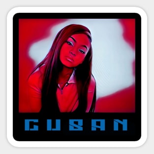 Cubana Cutie 2023 Sticker